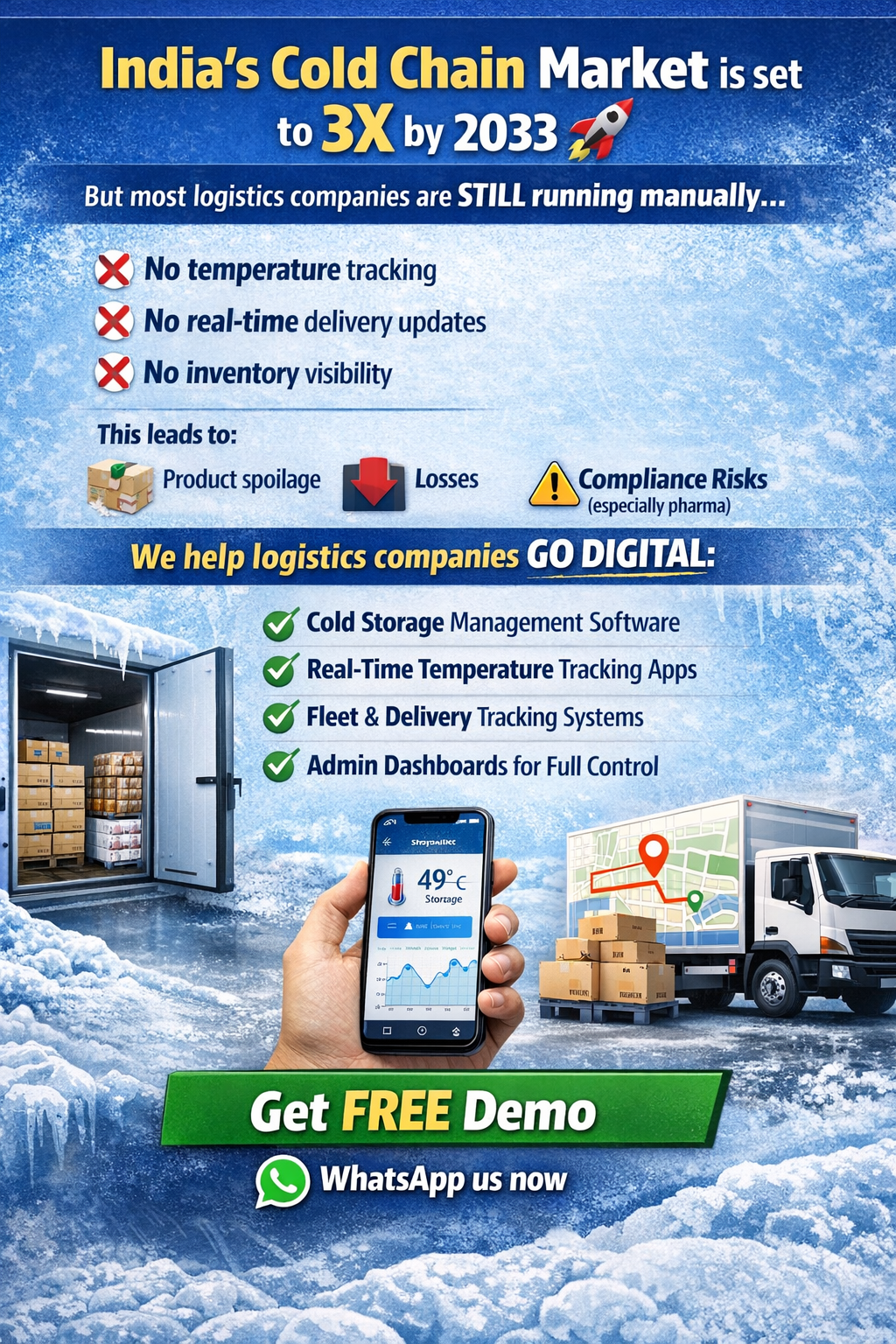Cold Chain Logistics Software Development Services